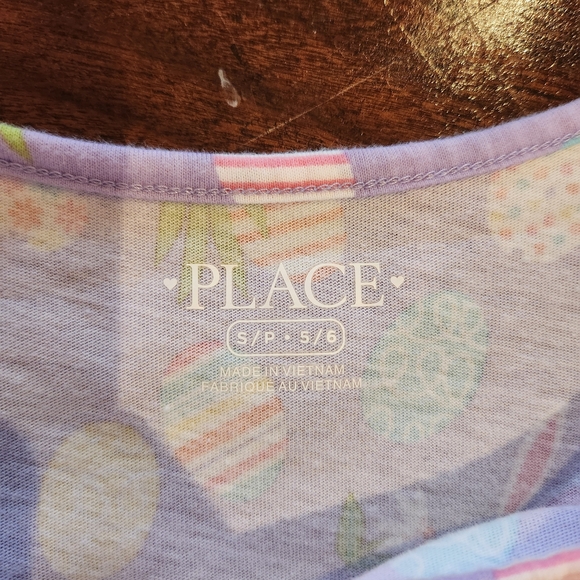 The Children's Place Purple Bunny and Egg Dress - Picture 3 of 3